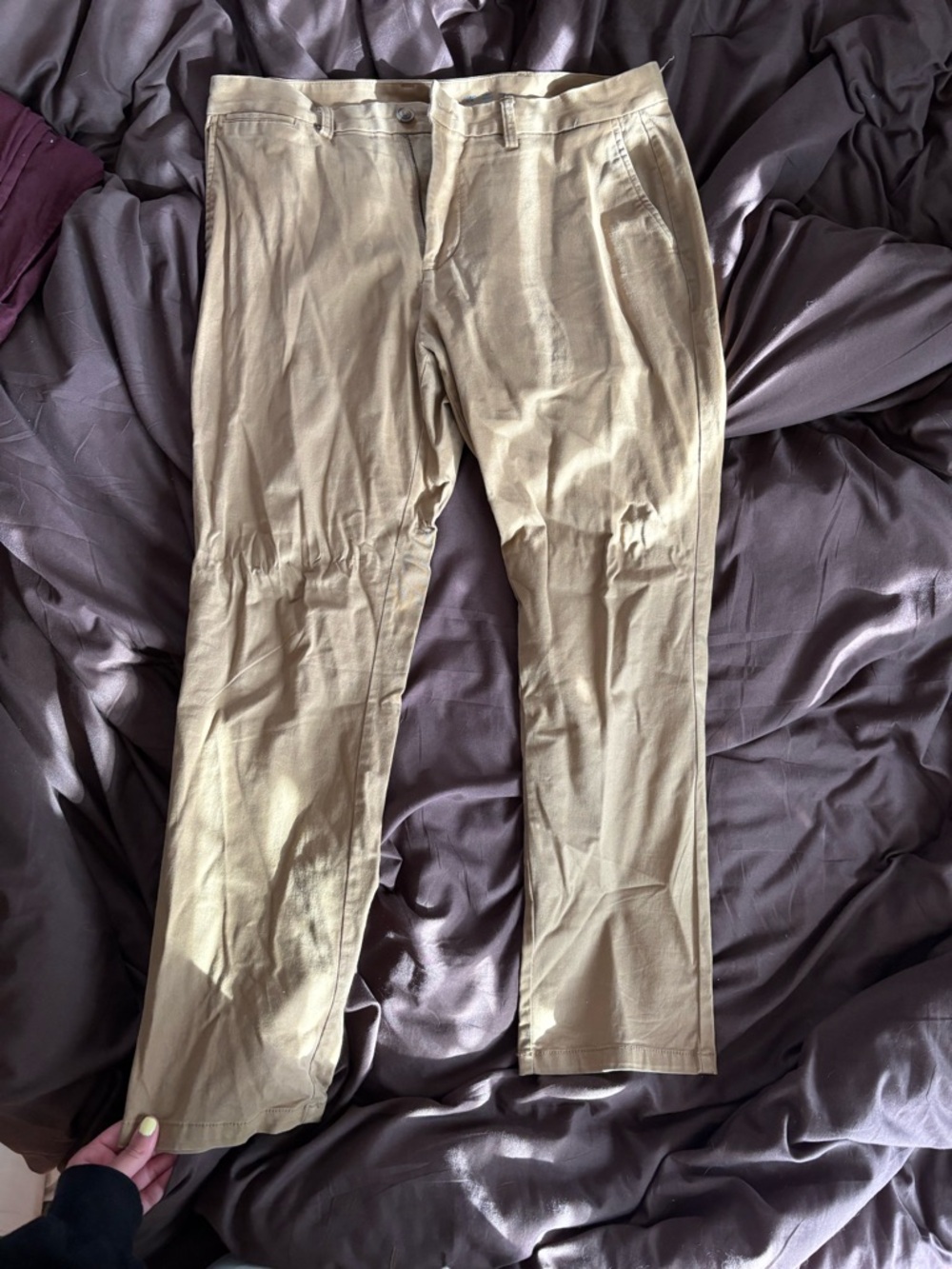 Old Navy Men's Khaki Straight-Leg Chinos